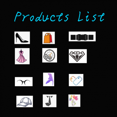 products list 